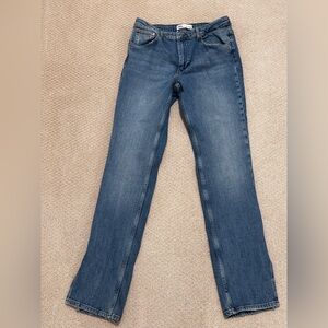 Zara Women's Blue Skinny Jeans